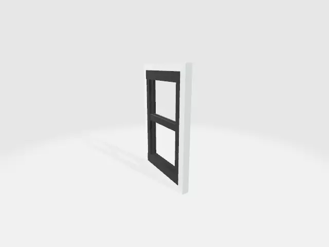 Simple Window 3D model | CGTrader