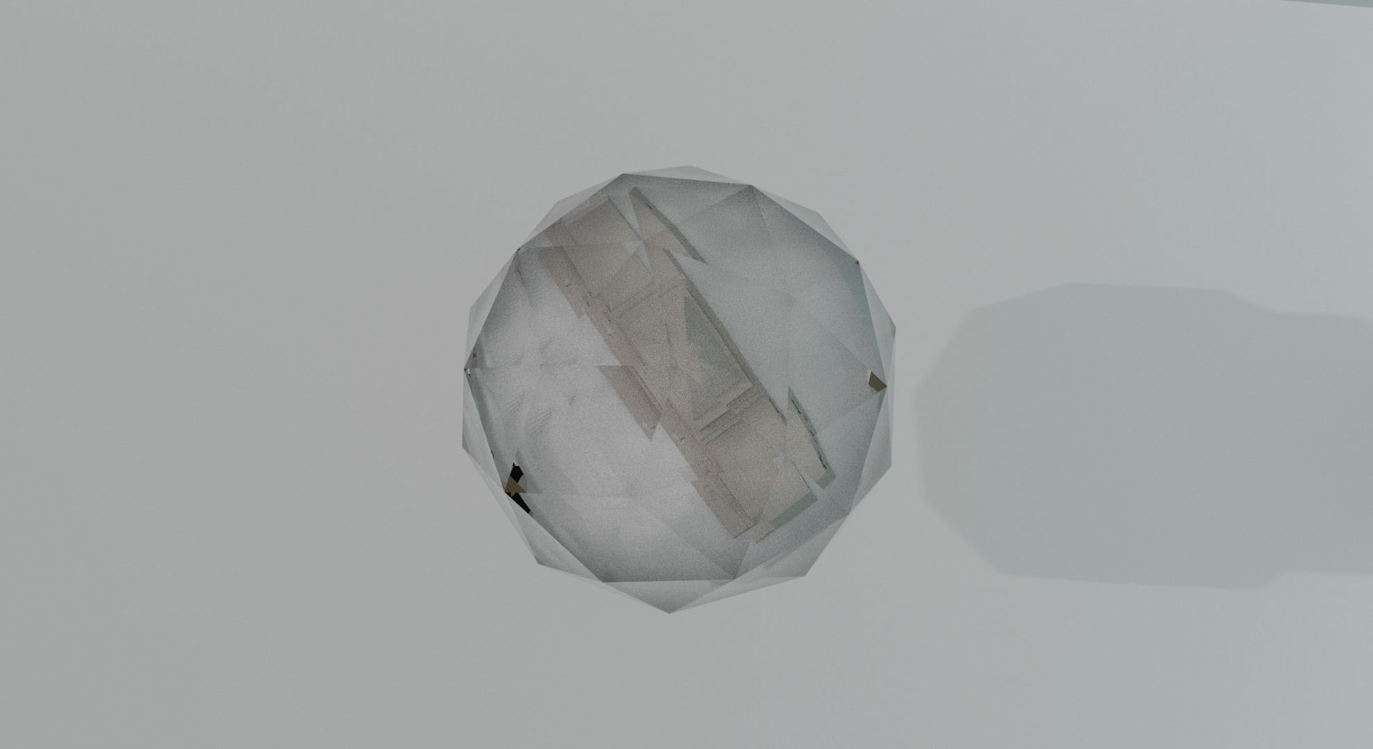 Glass bowl 3D model_4