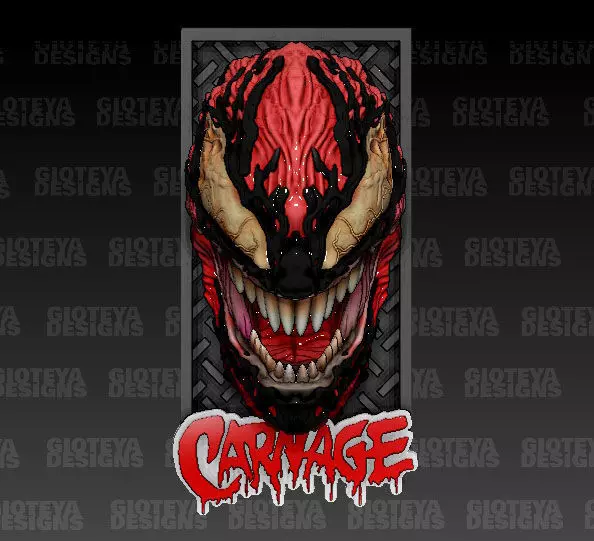 Carnage venom 3D model_0