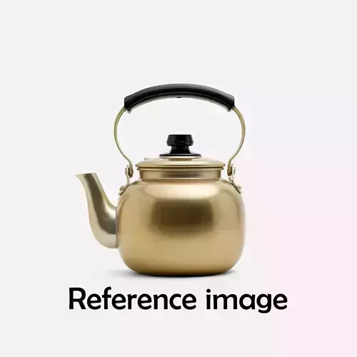 Teapot PBR High Poly Model for Ue5