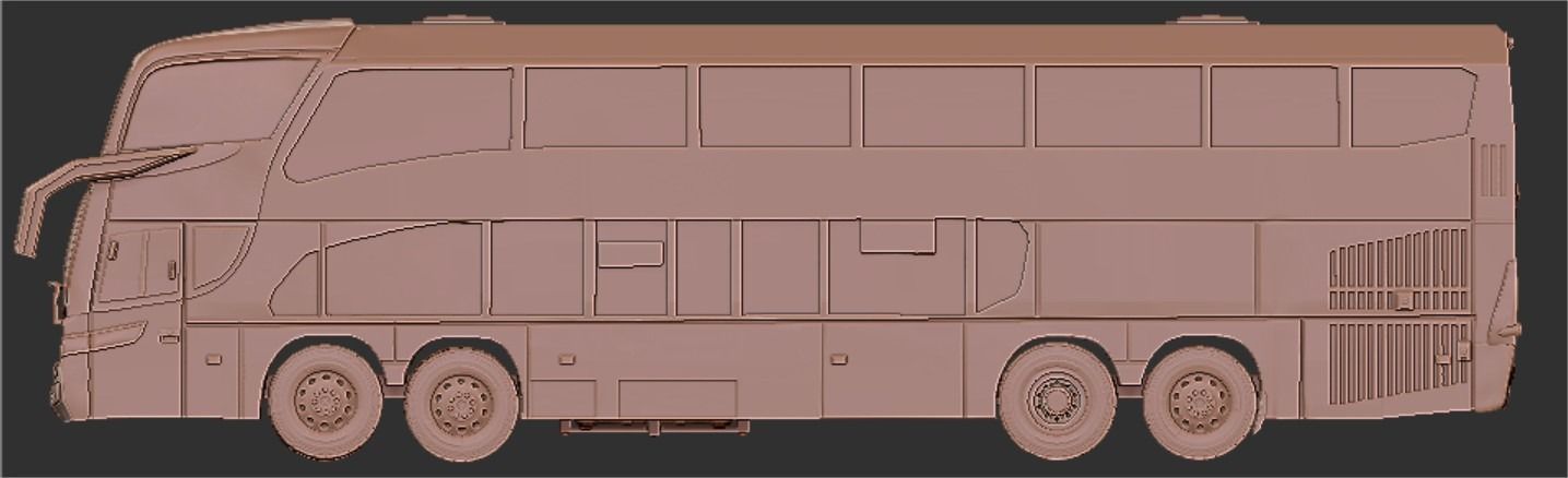 Bus G7 New 3D print model_3