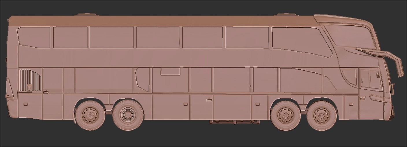 Bus G7 New 3D print model_4