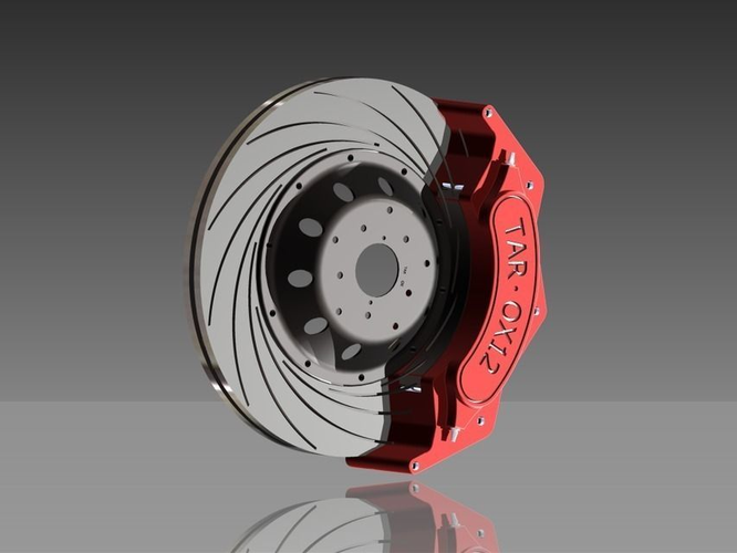 Brake Disc TAR OX12 3D model