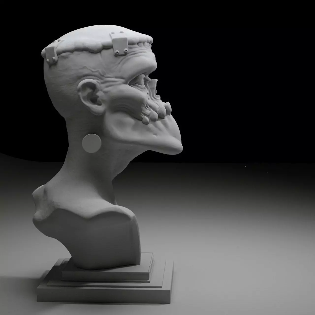 Zombie Frankeshtine 3D print model