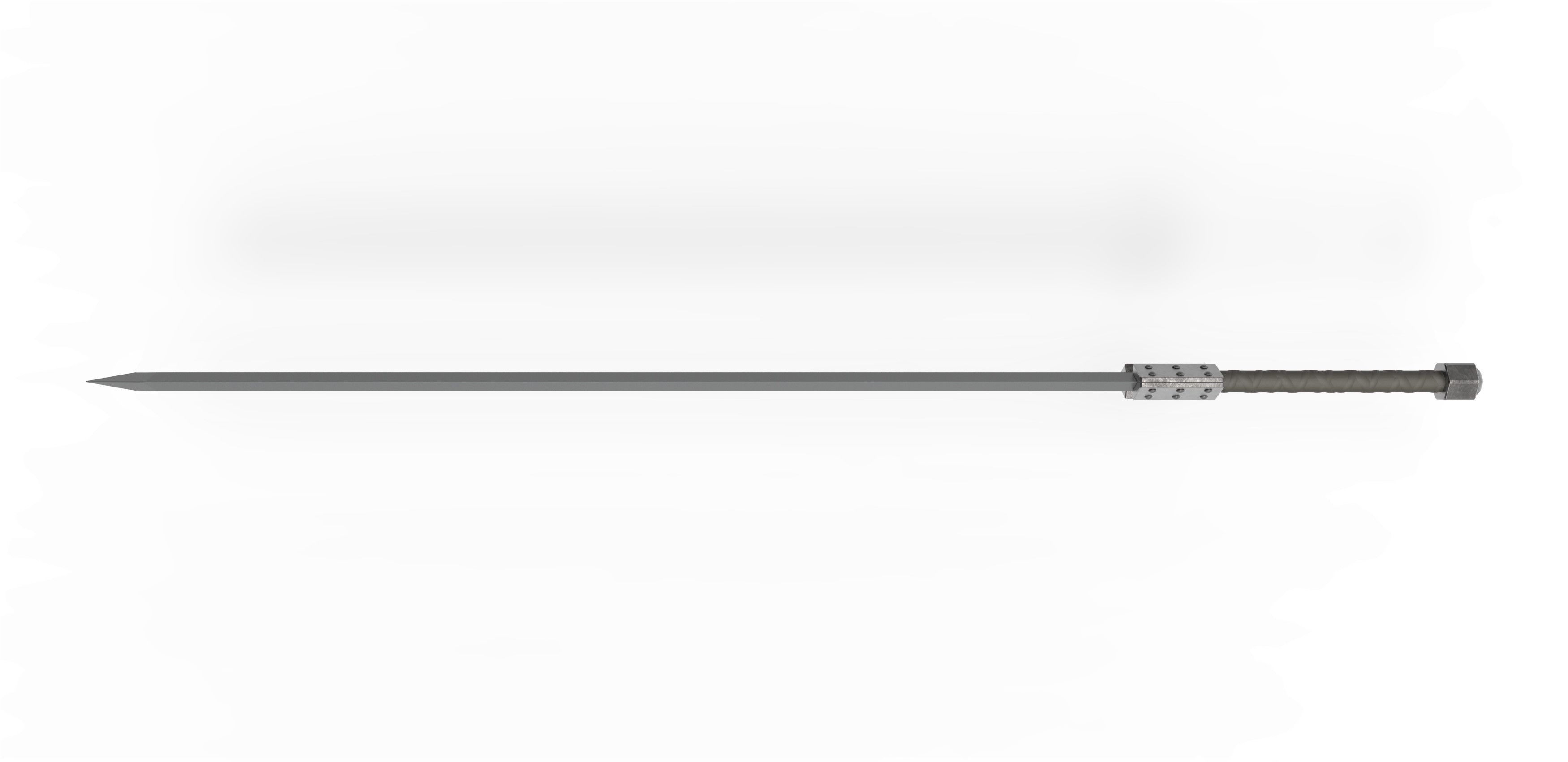 Golden age sword from the manga Berserk 3D print model_6