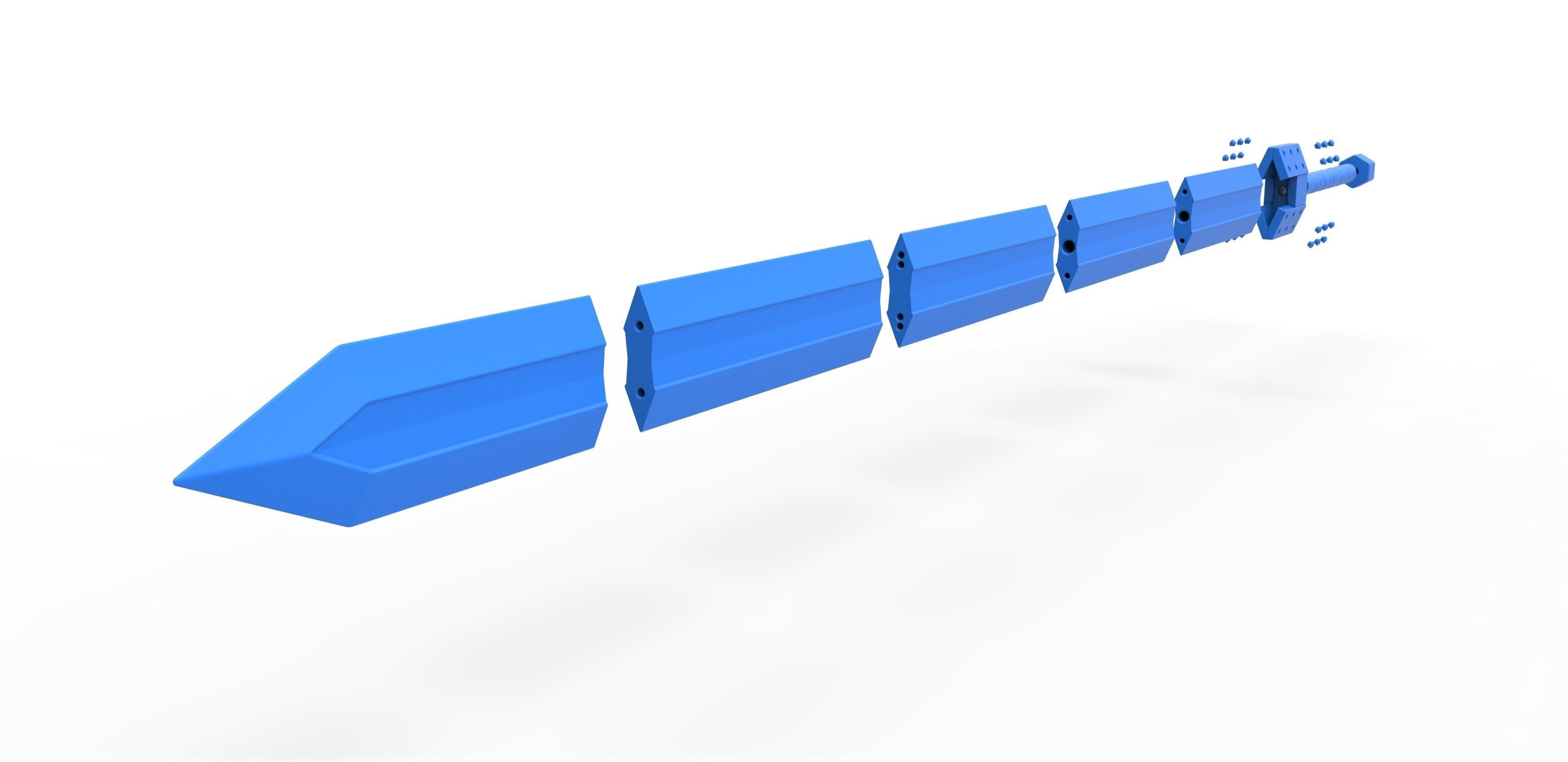 Golden age sword from the manga Berserk 3D print model_21