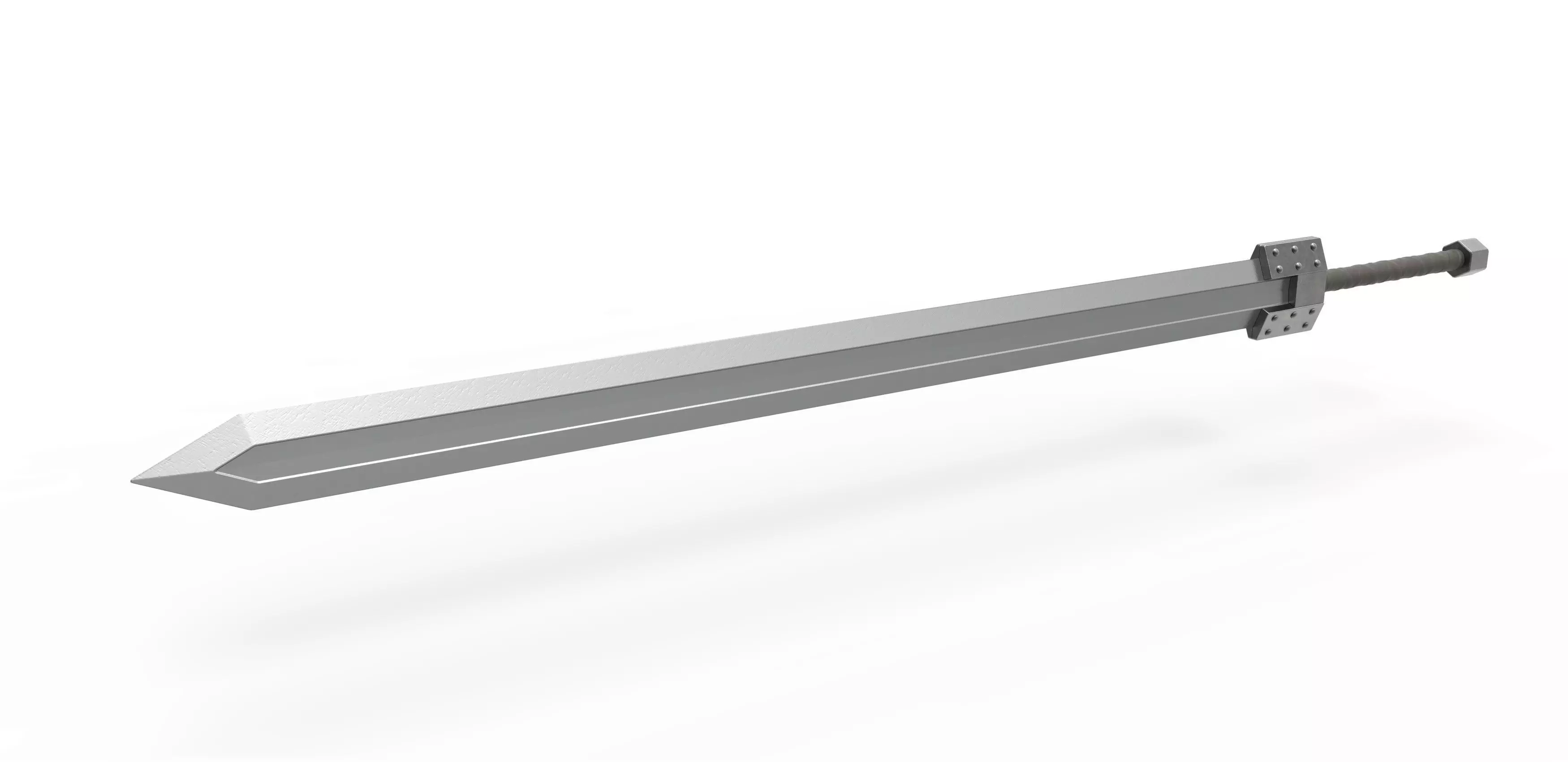 Golden age sword from the manga Berserk 3D print model_0