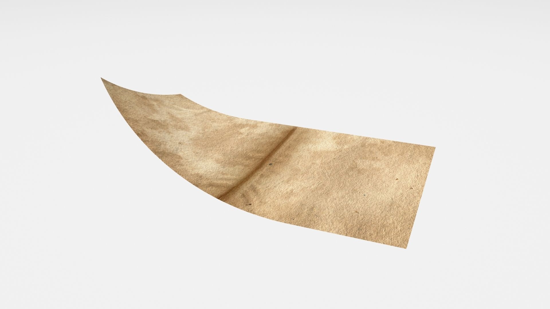 ANIMATED PAPER Low-poly 3D model_1