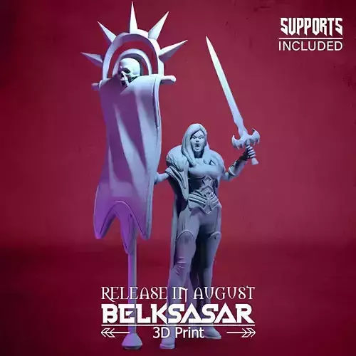 Vampiress Battle Leader Nude