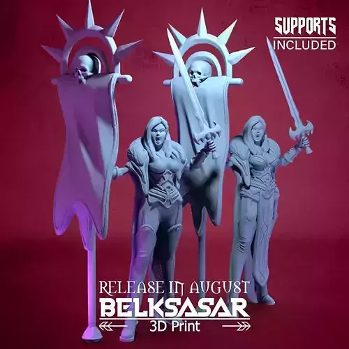 Vampiress Battle Leader Normal and Nuda