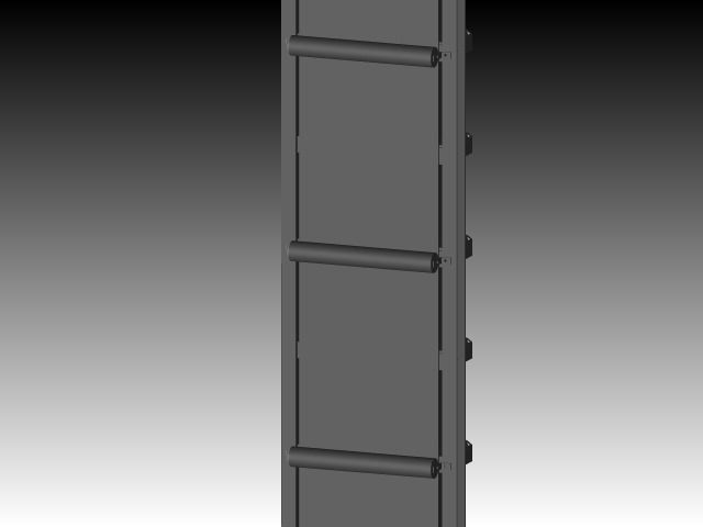 Conveyor battery pack 3D model_4