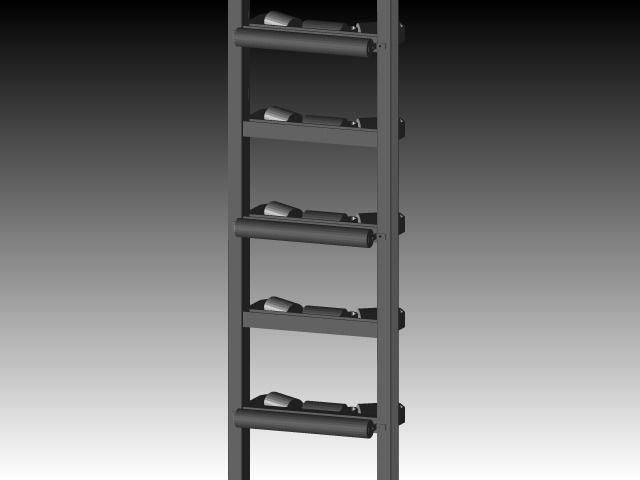 Conveyor battery pack 3D model_3