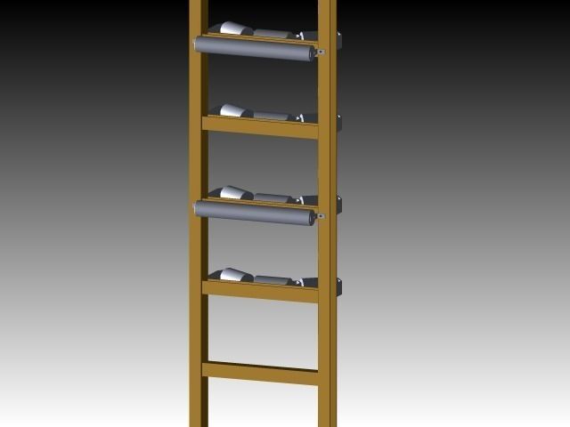 Conveyor battery pack 3D model_5