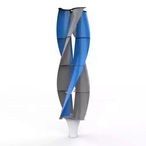 Vertical AXIS  Wind Turbine Generator