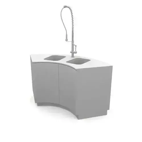 Kitchen Sink   White