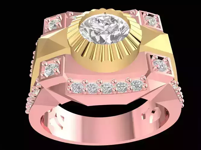 LUXURY KOREAN DIAMOND RING 2752