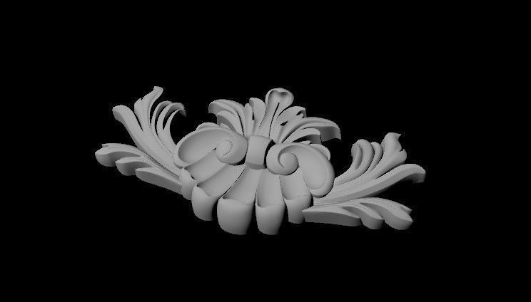 dekor ornament 3D model_1