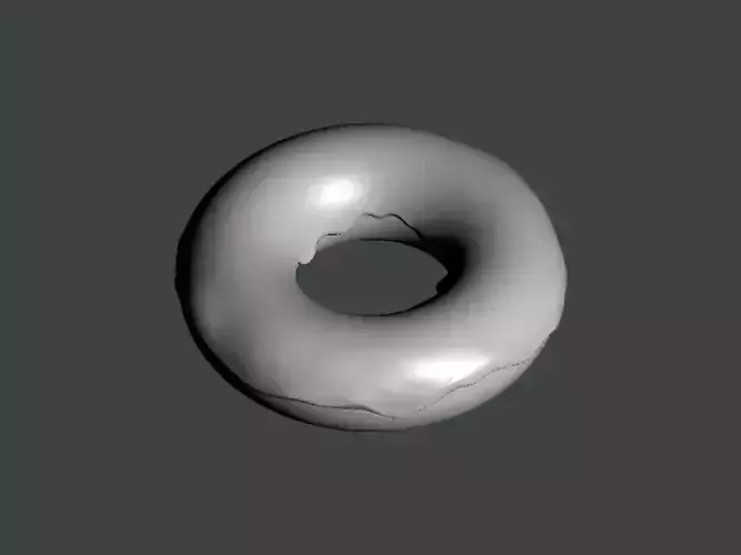 3D Model-DOUGHNUT0001 donut