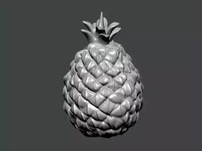 3D Model-PINEAPPLE0001 pineapple 3D print model