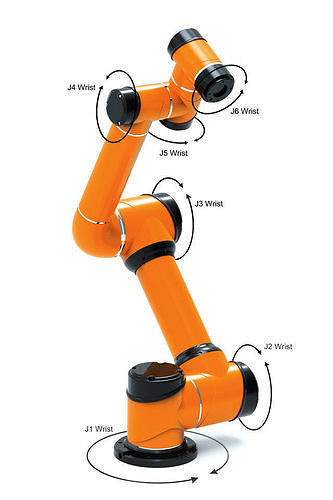 Universal robot AUBO i3 Free 3D model