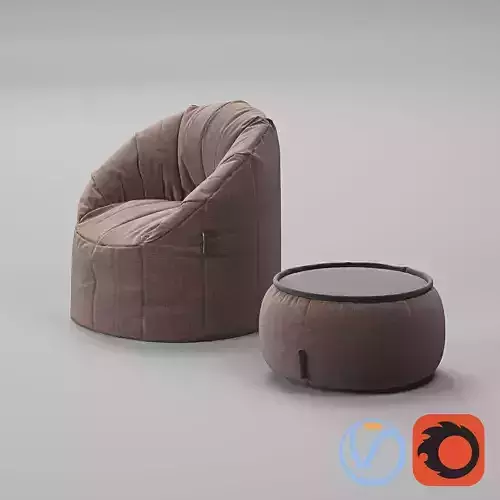  Ambient lounge Tenarchstudio  Render Ready VRay  Corona 3D model