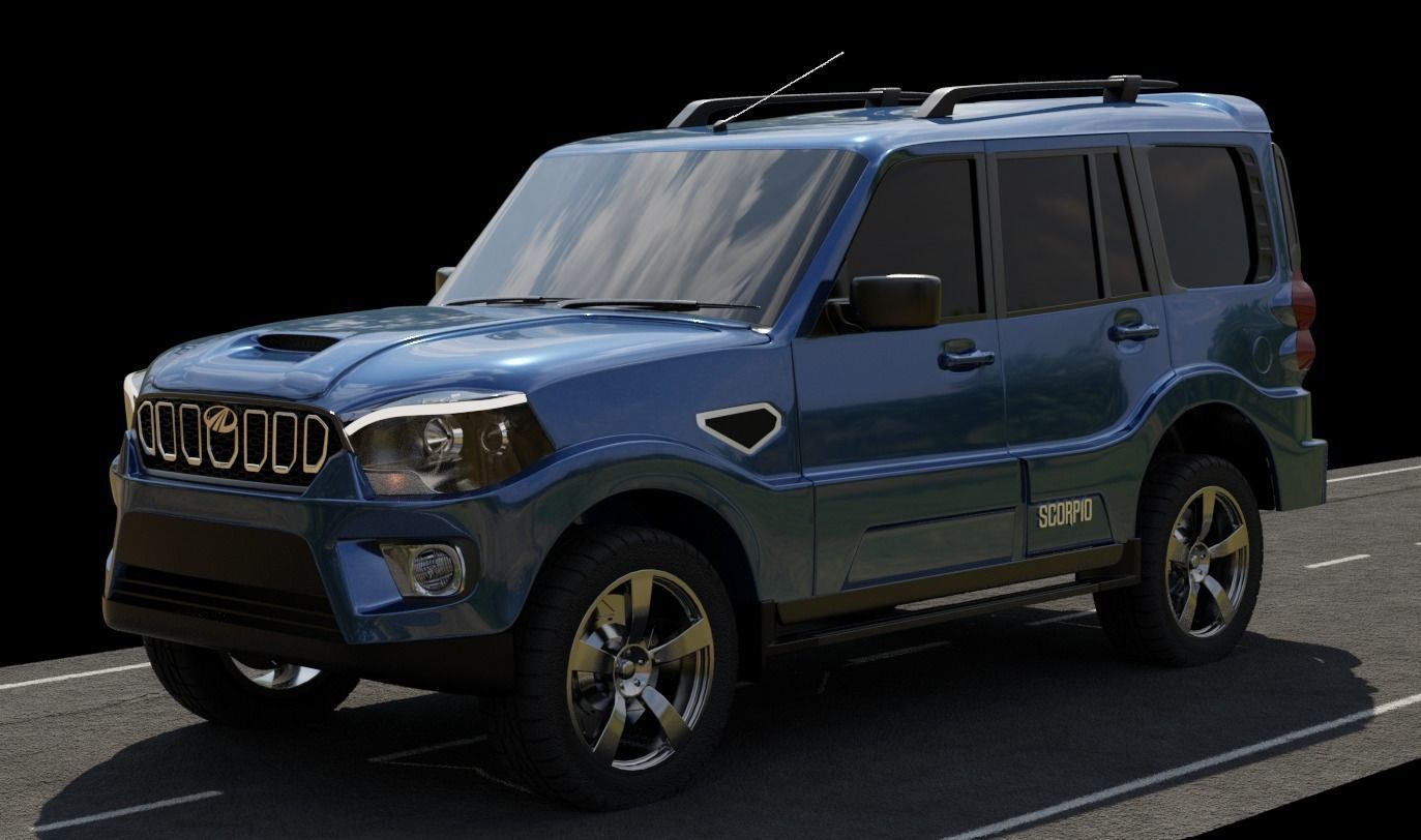 Mahindra Scorpio   3D model_6