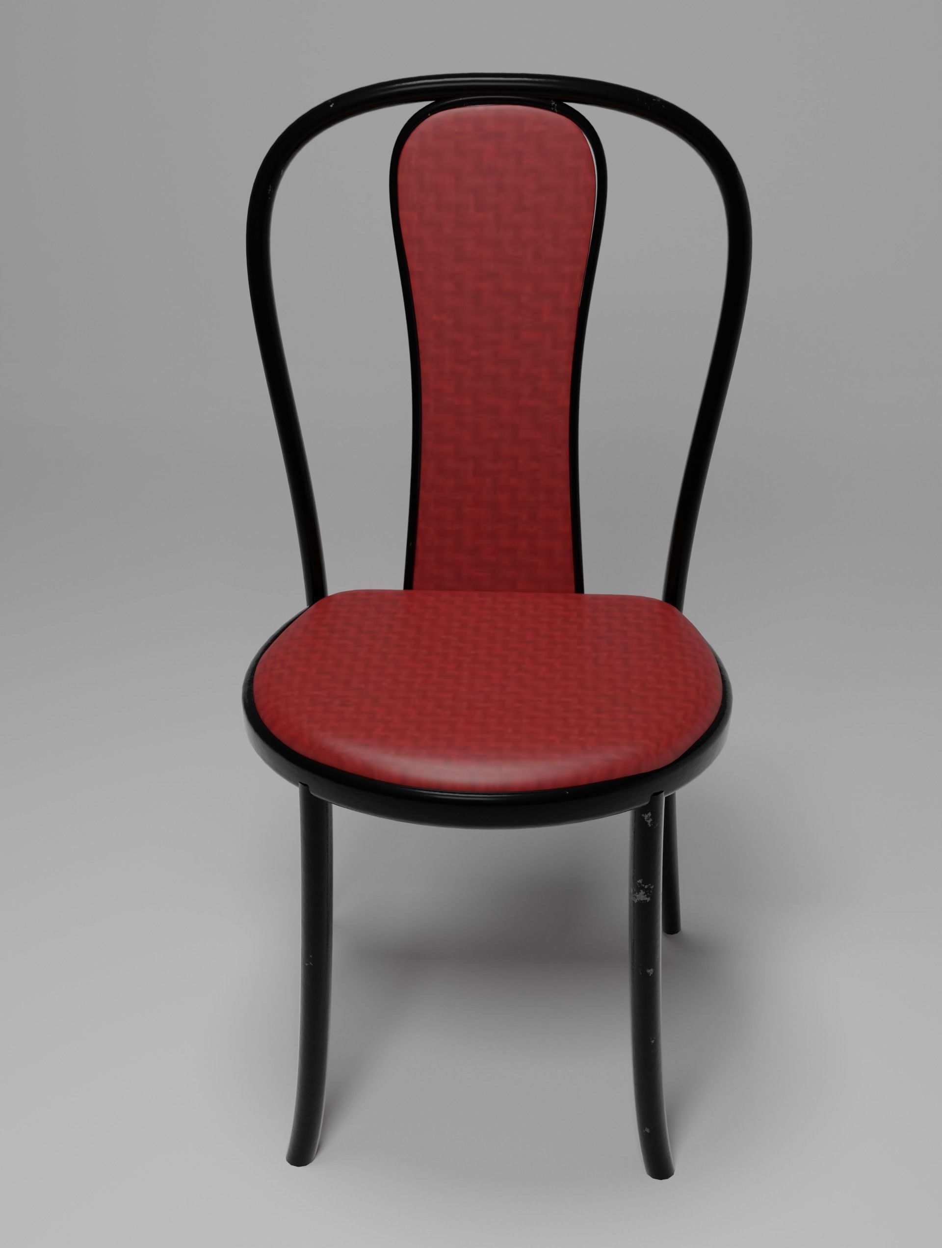 Chair dining 3D model_1