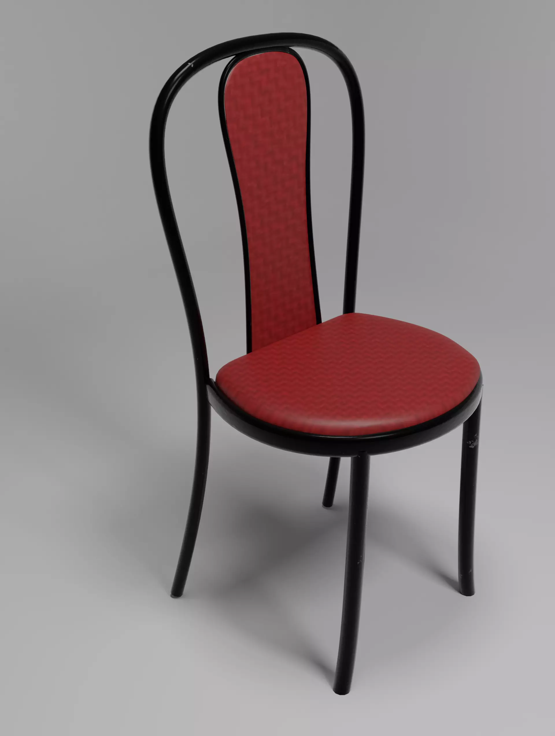Chair dining 3D model_0