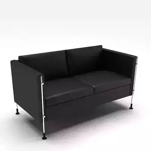 Black Love Seat