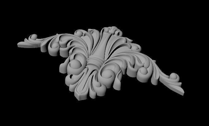 dekor ornament 3D model_1