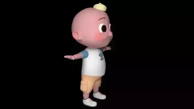 cocomelon 3D character Model