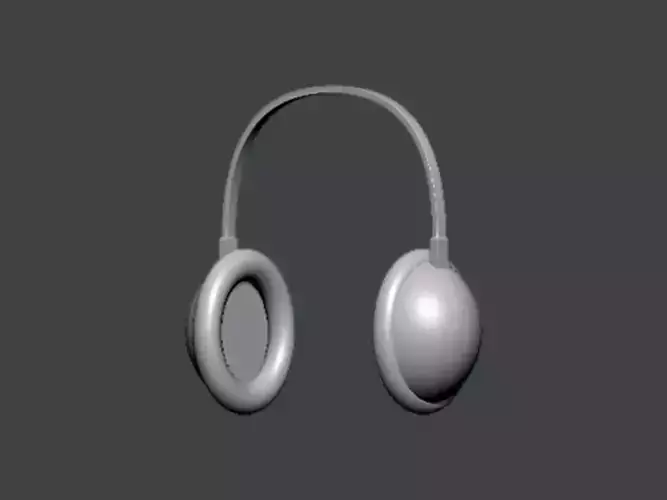 3D Model-HEADPHONES0002 headphone 3D print model