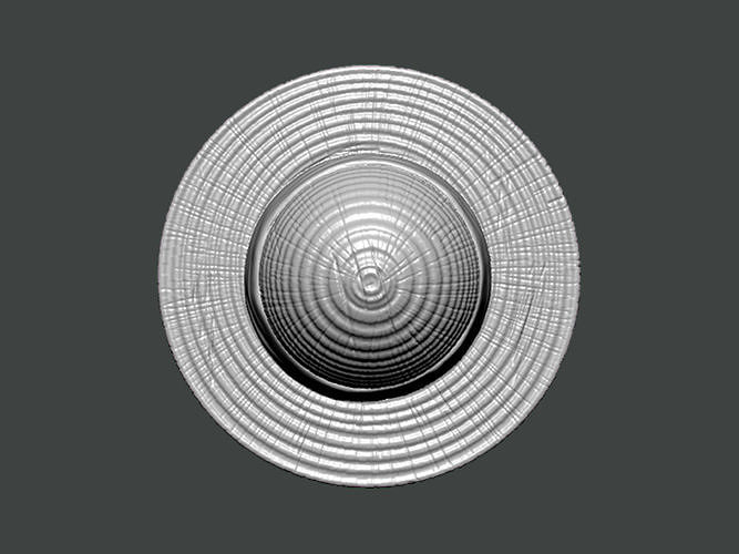 3D Model-HAT0002 circular pattern 3D print model