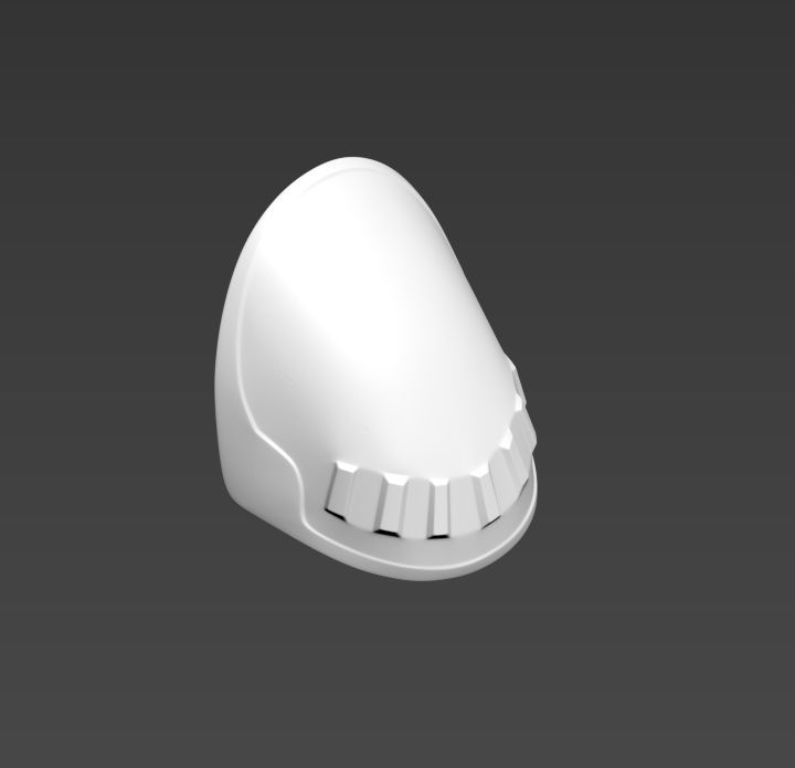 Star Wars Snow Trooper Shoulder  Forearm Hand Plates 3D print model_8