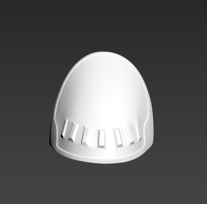 Star Wars Snow Trooper Shoulder  Forearm Hand Plates 3D print model_6