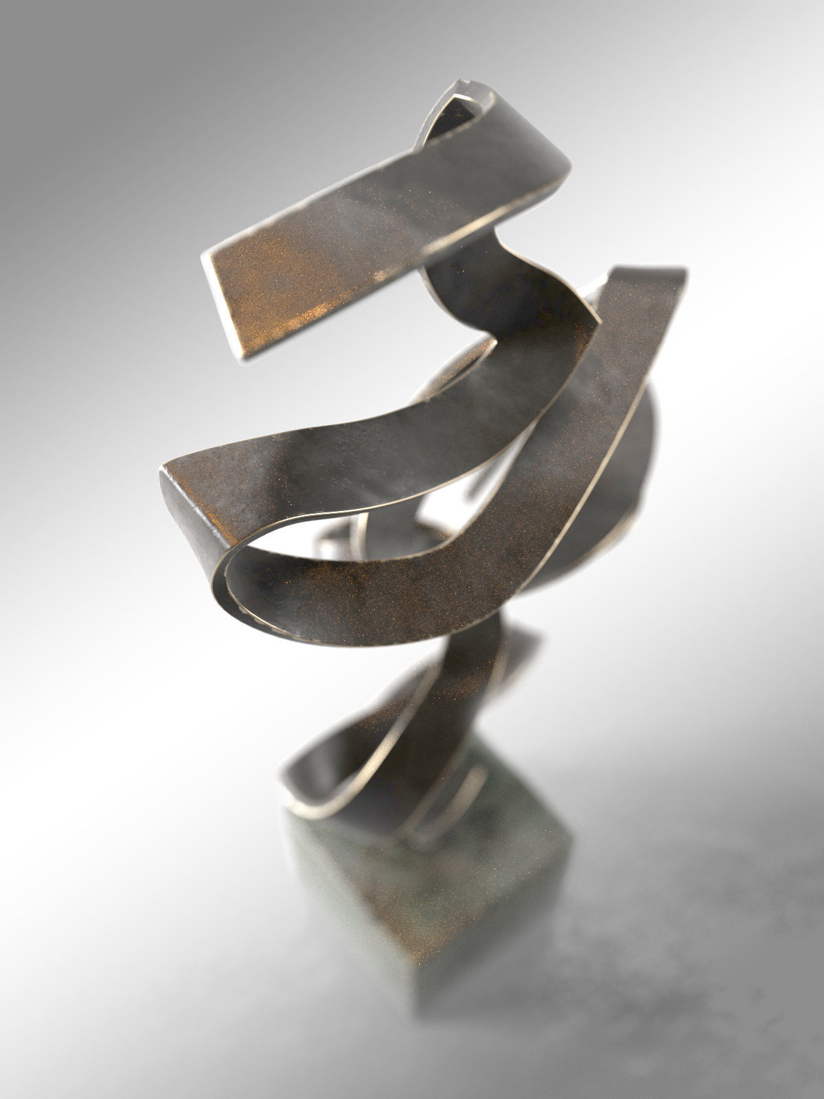 Schwerelos 4 Sculpture 3D model_1