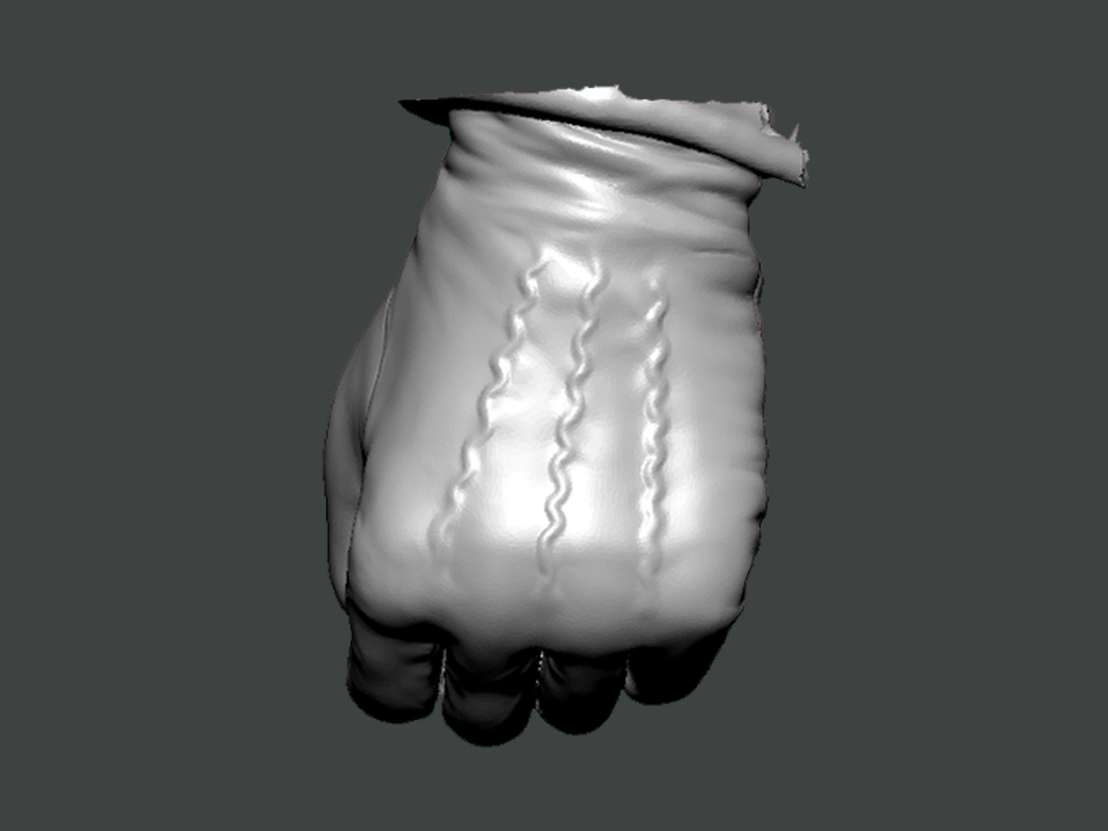 3D Model-GLOVE0002 hand with gloves 3D print model_2