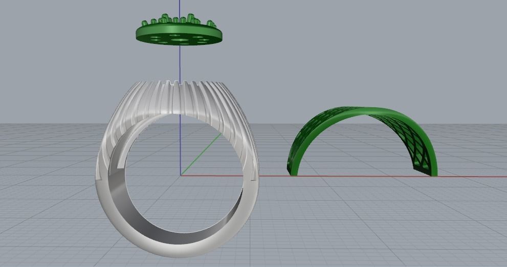 Ring 1066 3D print model_8
