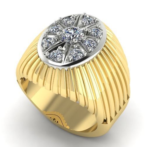 Ring 1066 3D print model_2