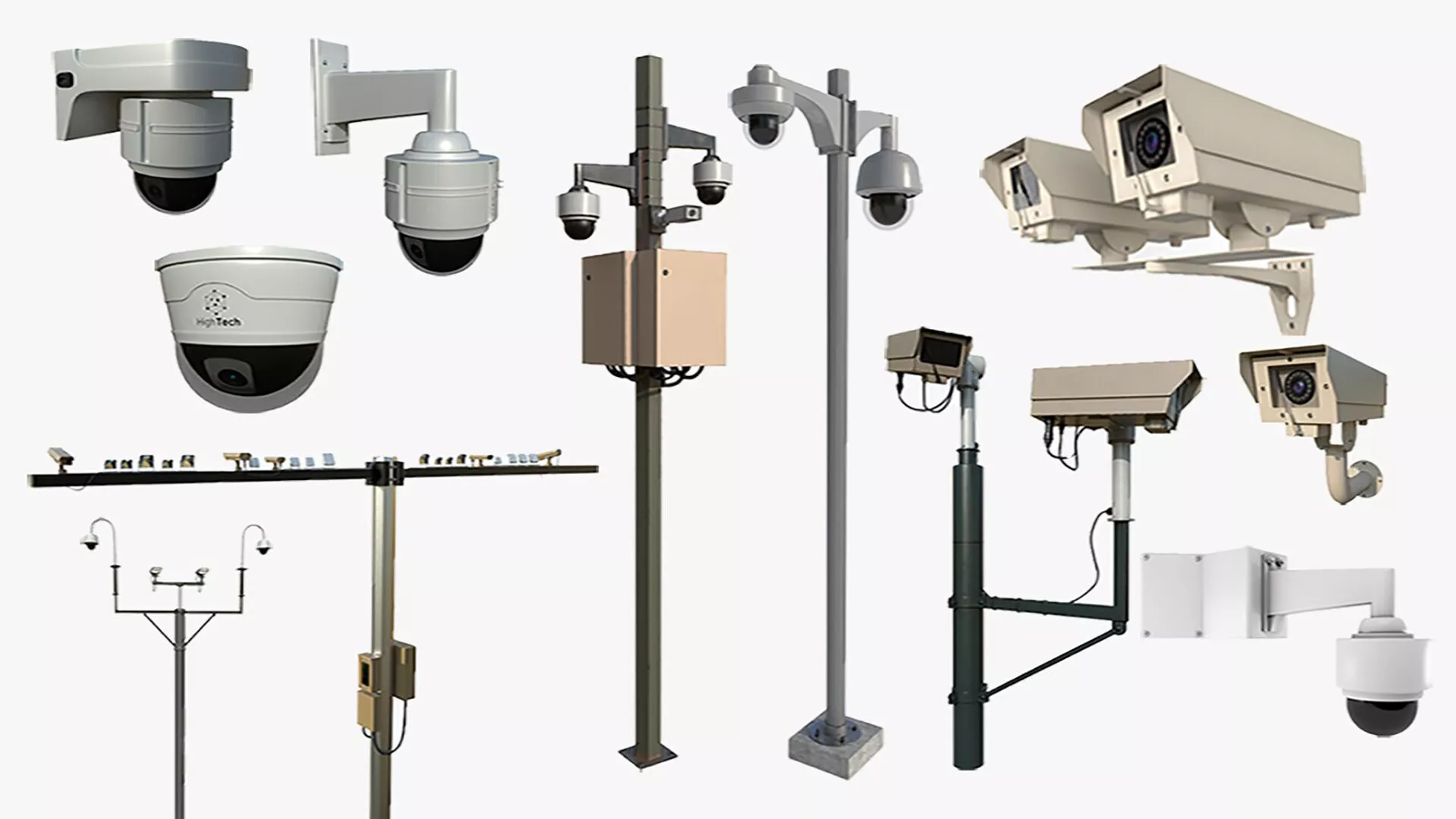 Security Camera 3D model