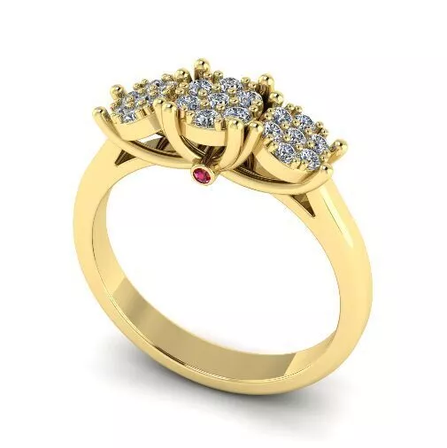 Female ring 1060 3D print model
