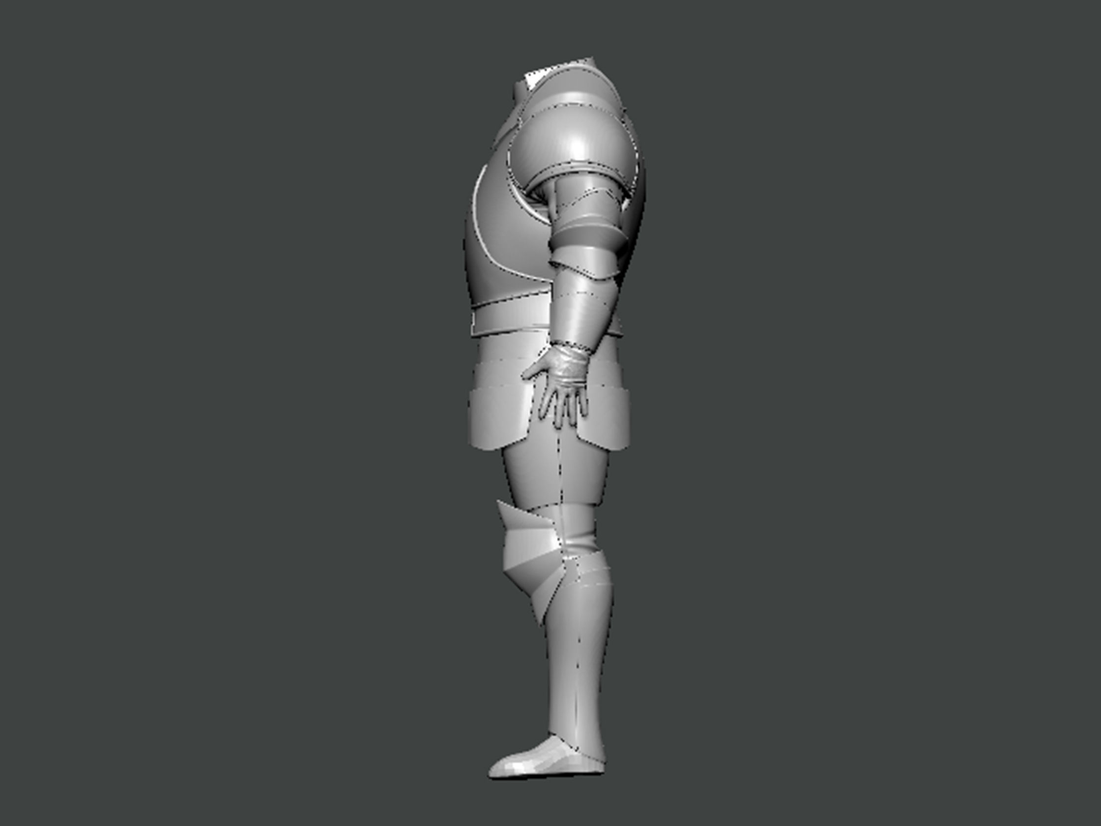 3D Model-ARMOR0003 3D print model_2