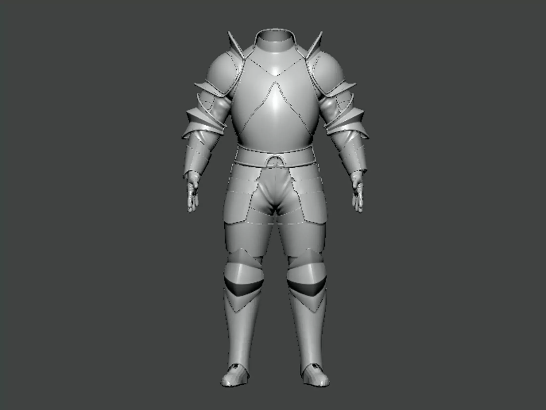 3D Model-ARMOR0003 3D print model_0