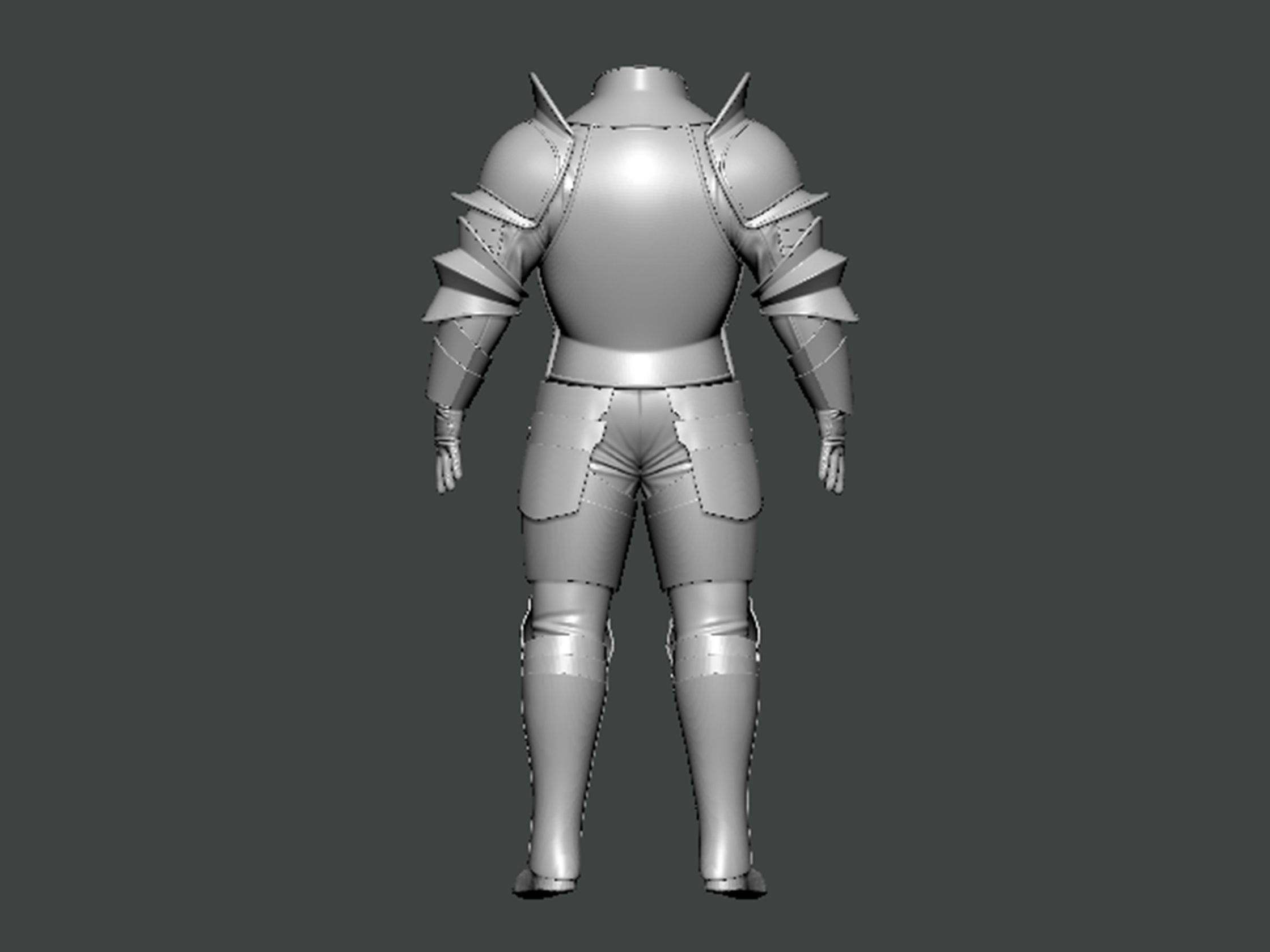 3D Model-ARMOR0003 3D print model_3