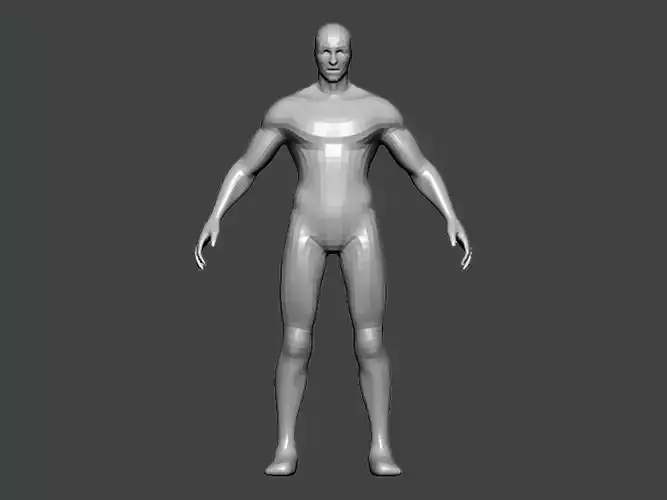 3D Model-BASE MESH0002
