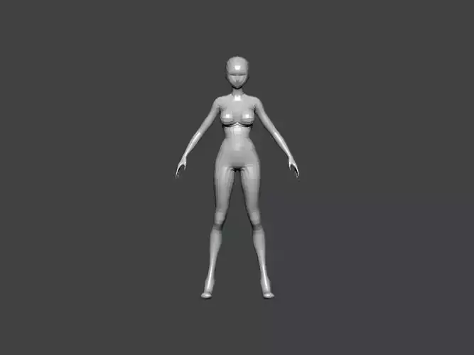 3D Model-BASE MESH0004