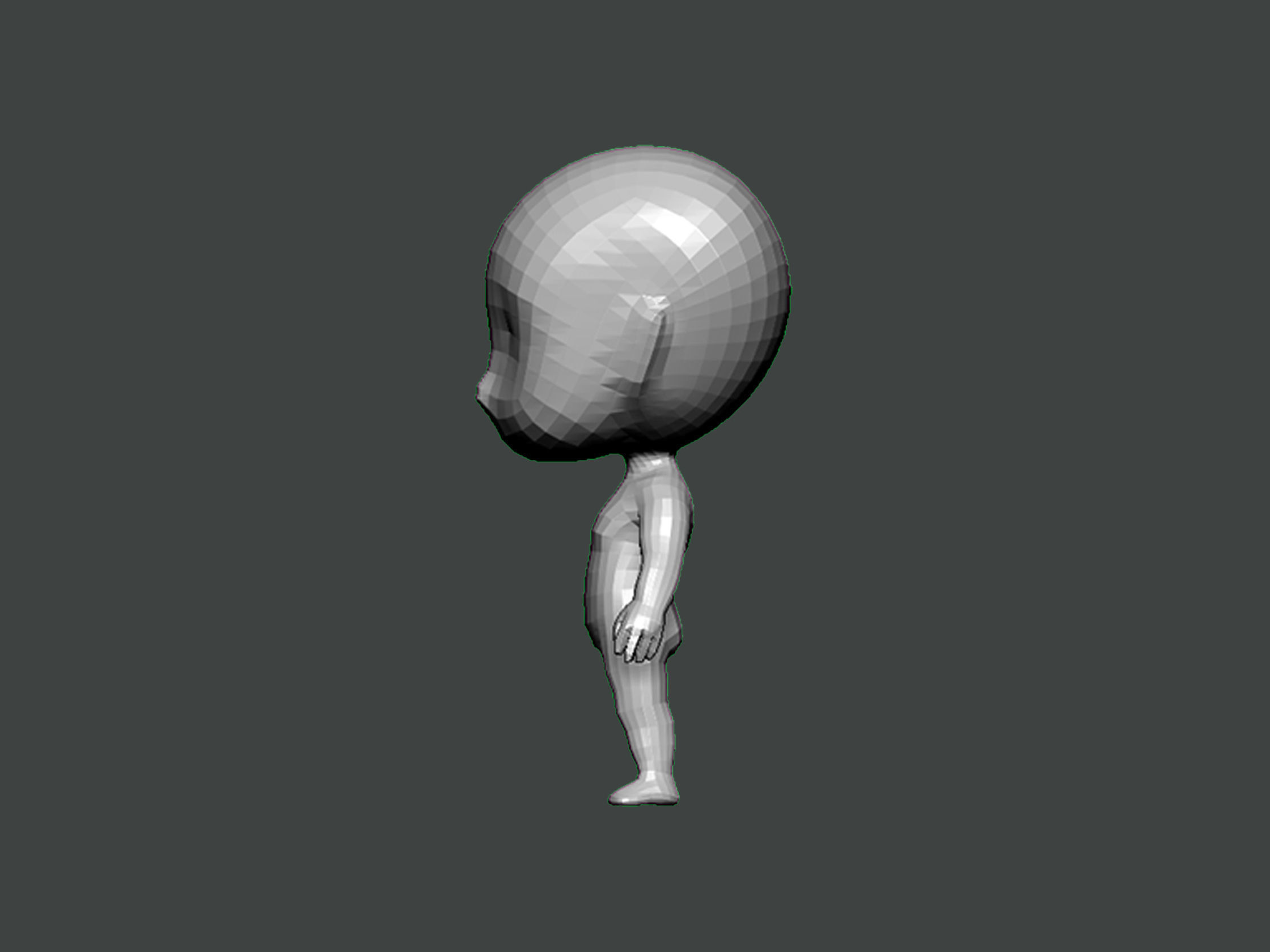 3D Model-BASE MESH0005 3D print model_2