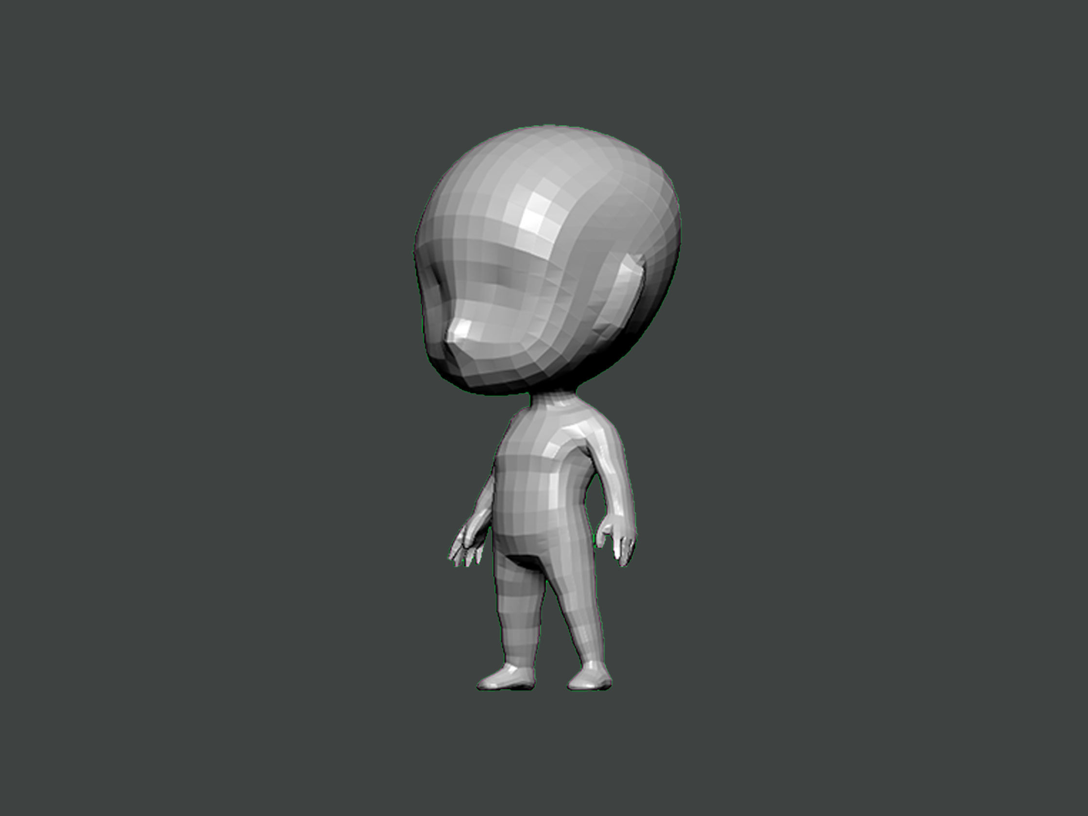 3D Model-BASE MESH0005 3D print model_1
