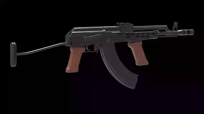 AMD 65 Low Poly  Low-poly 3D model