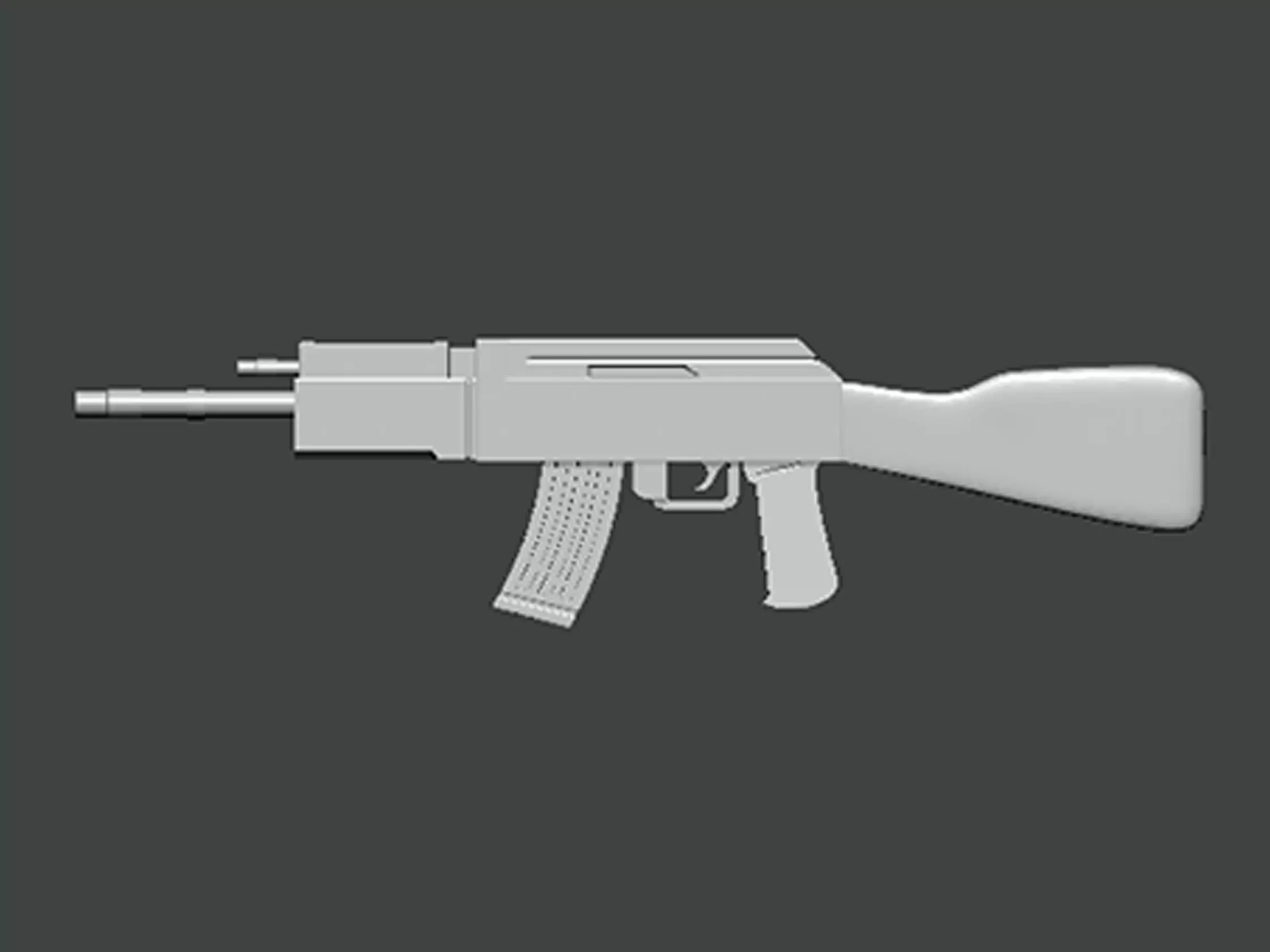 3D Model-GUN0001 door handle 3D print model